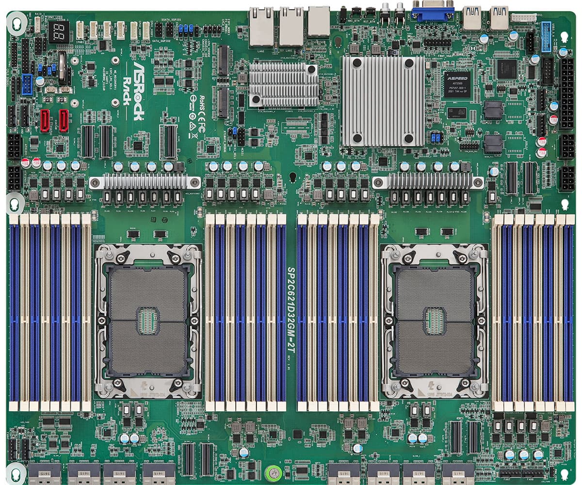 ASRock Rack SP2C621D32GM-2T