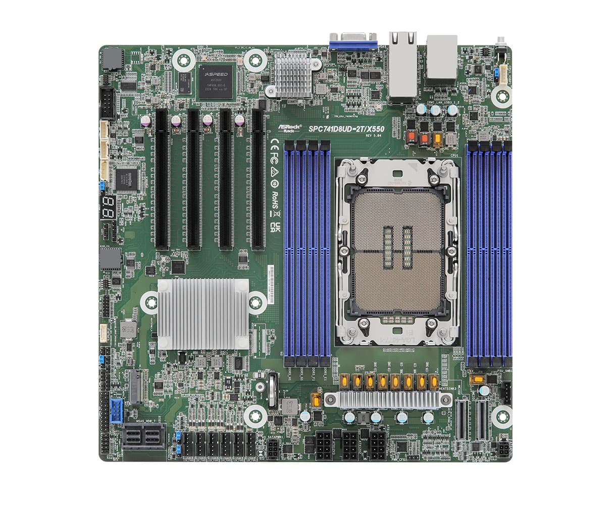 ASRock Rack SPC741D8UD-2T/X550 — фото 1