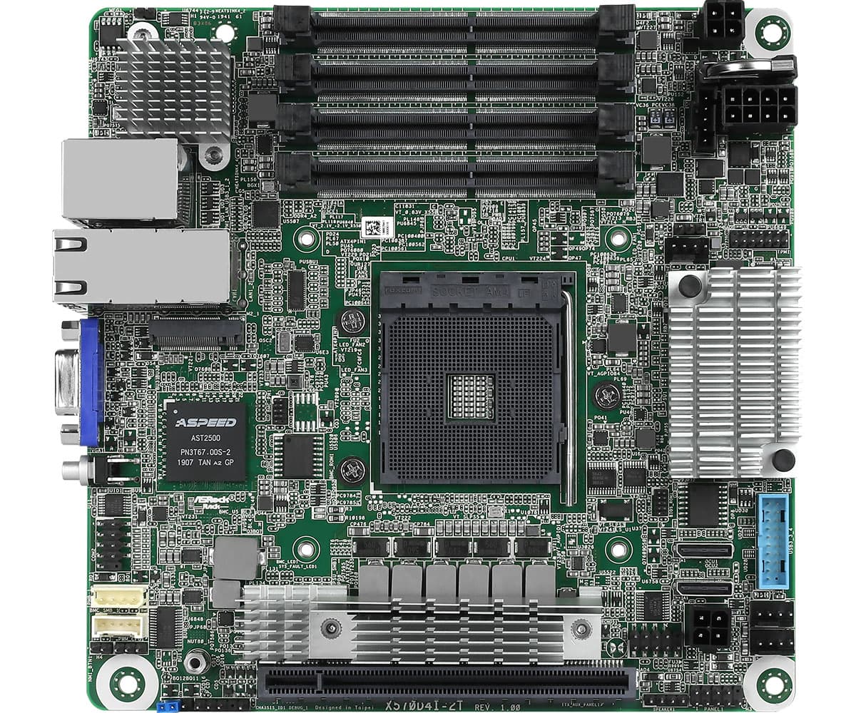 ASRock Rack X570D4I-2T — фото 1