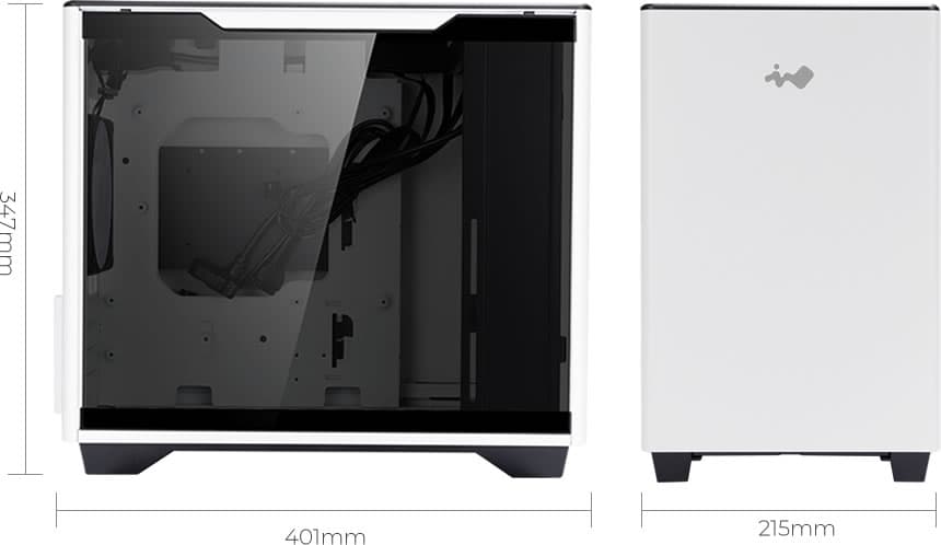 Размеры InWin A3 — белый