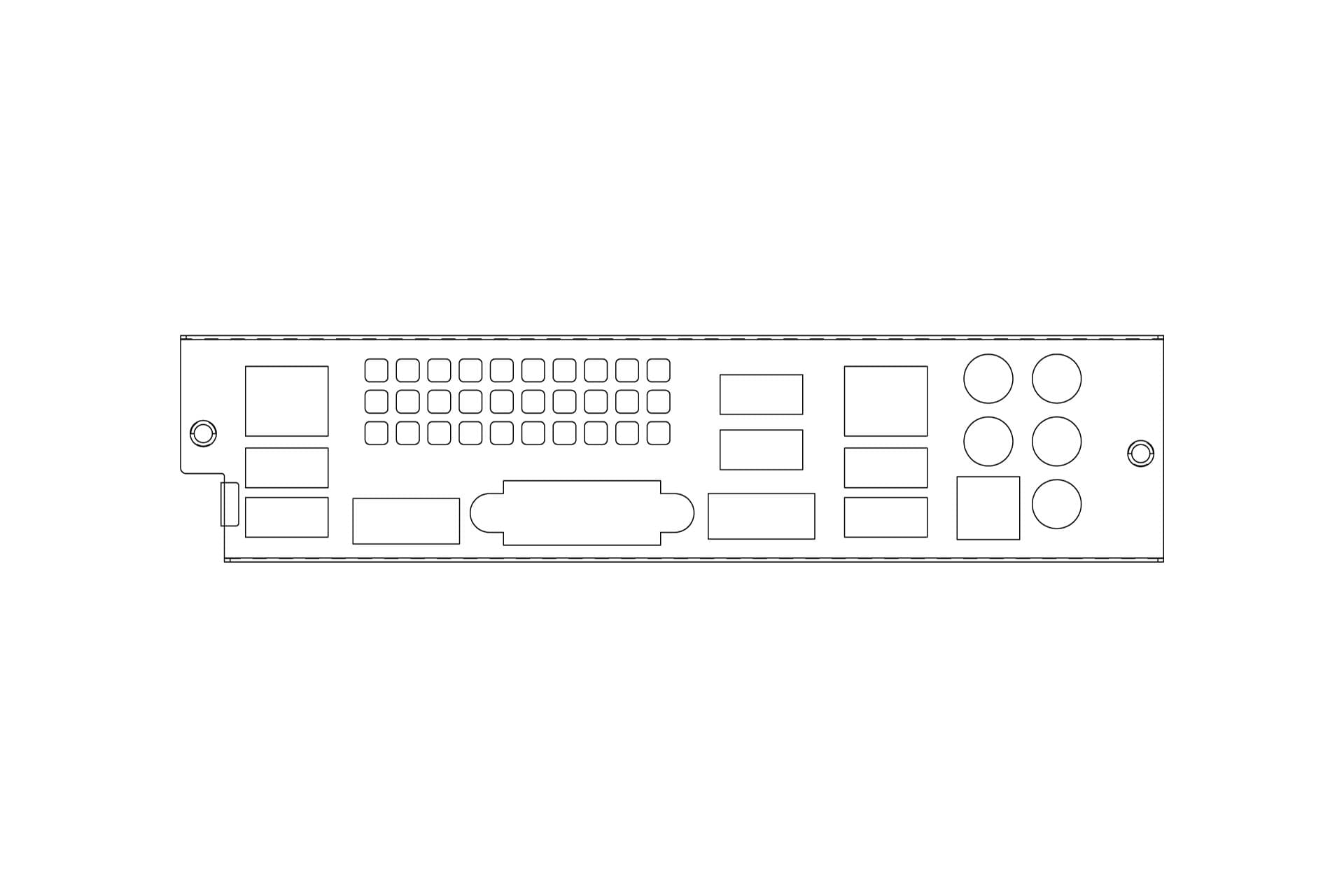 Back I/O Shield Plate 2RAVIQ017900