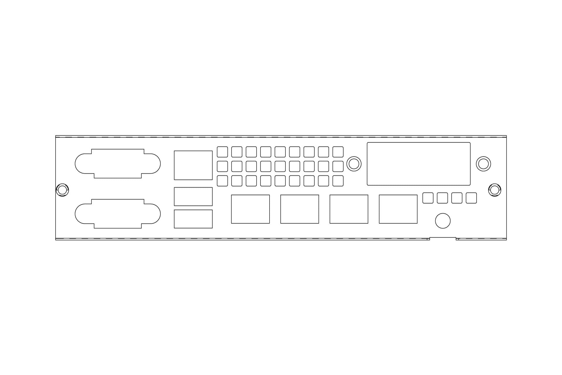 Back I/O Shield Plate 2RAVIQ027300