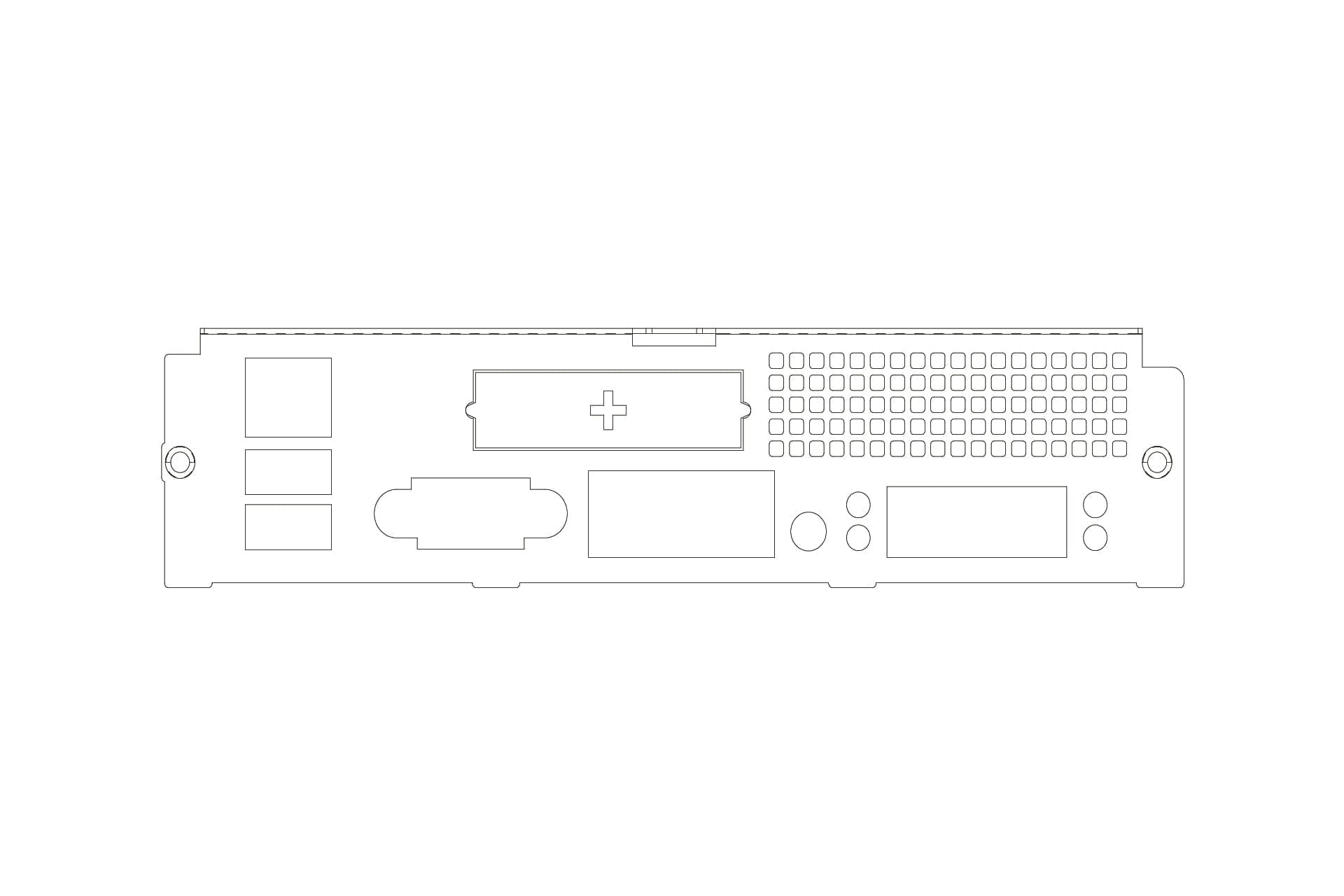 Back I/O Shield Plate 2RAKIQ021100