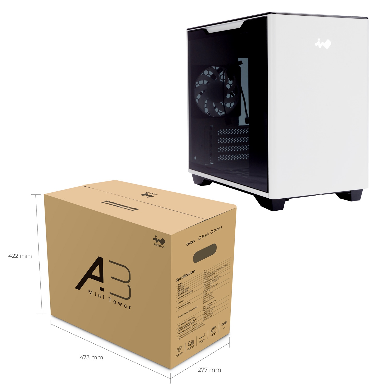 InWin A3, белый — фото 9