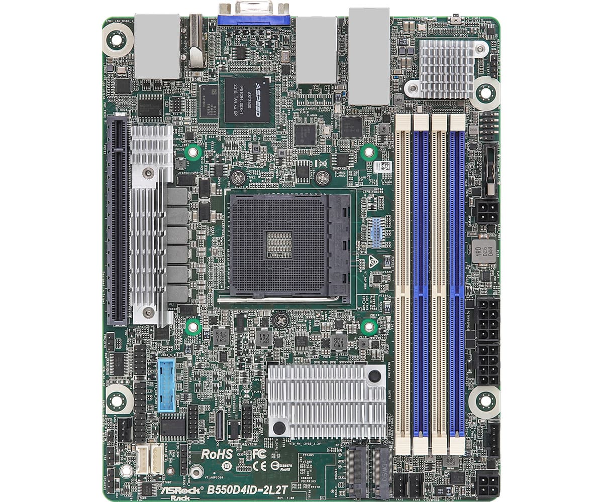 ASRock Rack B550D4ID-2L2T