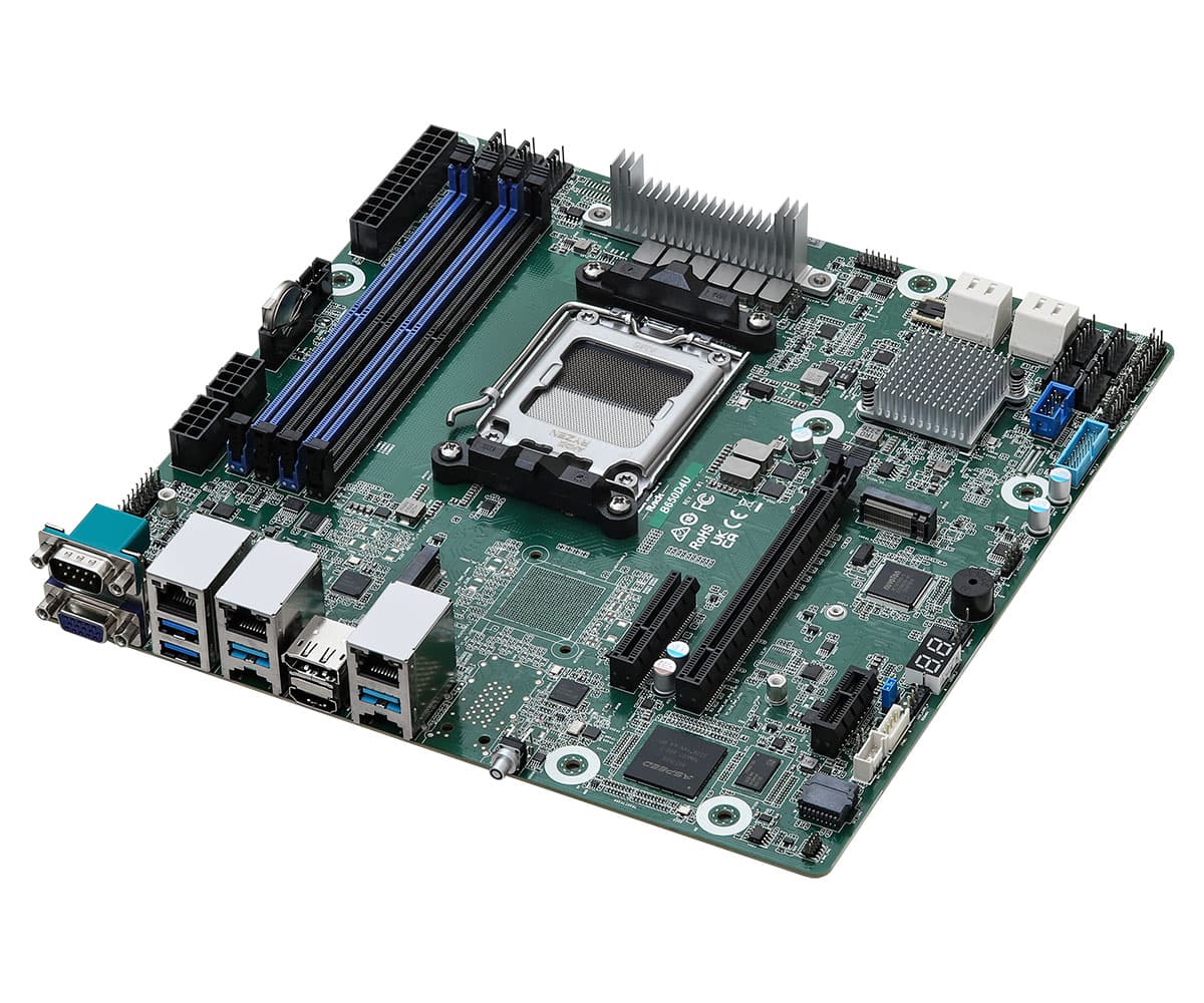 Внутренняя компоновка ASRock Rack B650D4U