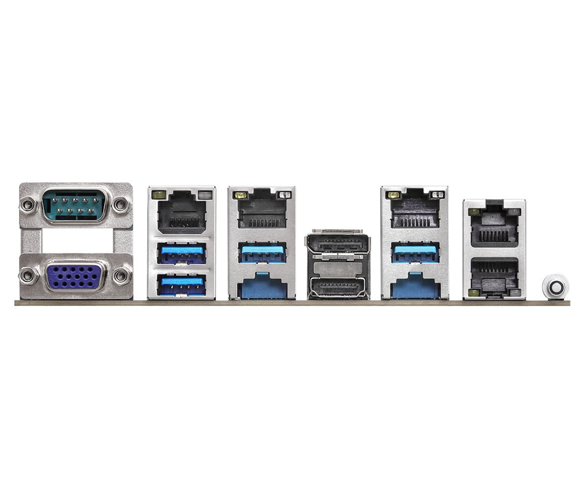 Накопители и задняя панель ASRock Rack B650D4U-2L2T/BCM