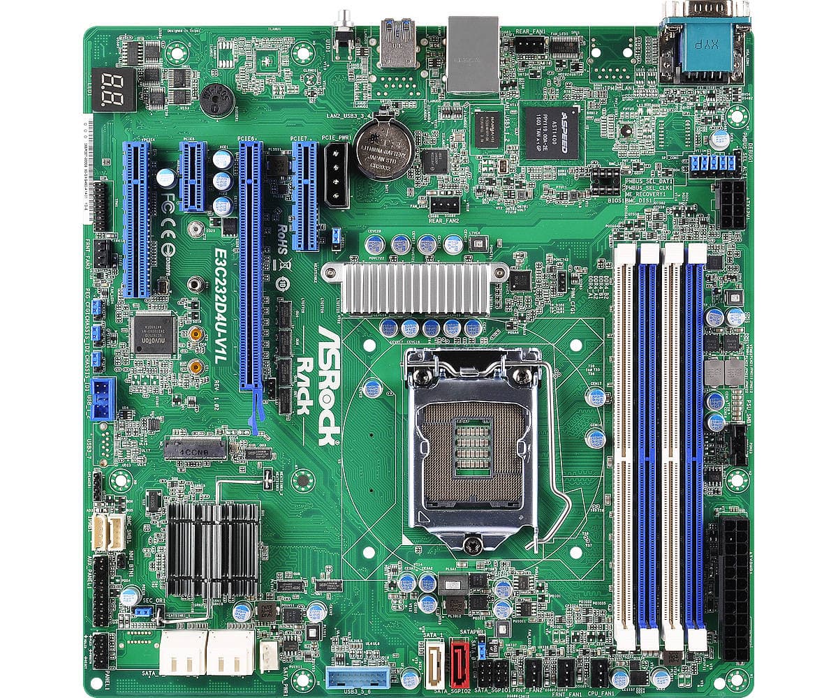 ASRock Rack E3C232D4U-V1L