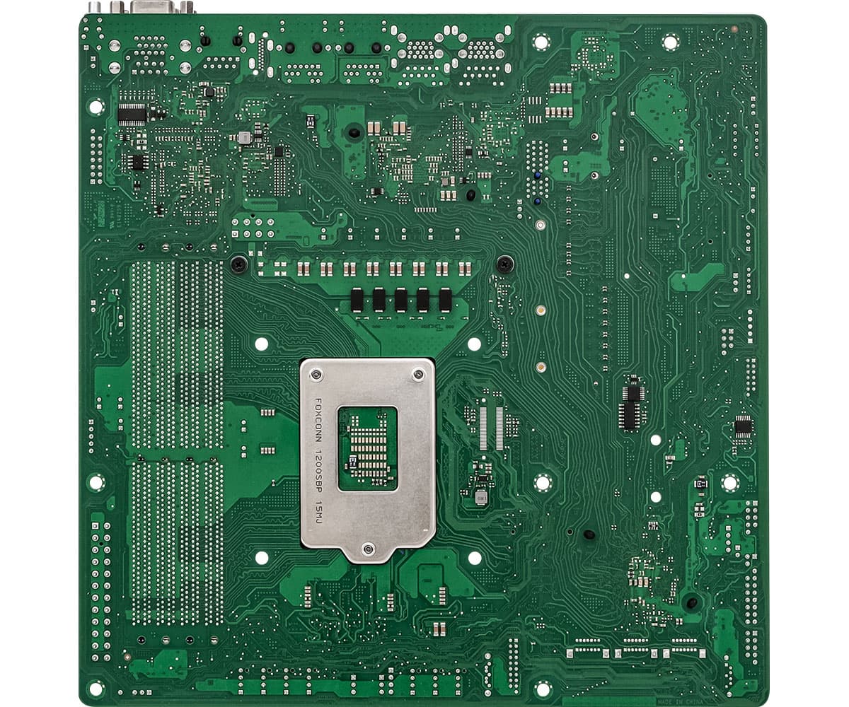Слоты GPU и расширения ASRock Rack E3C252D4U-2T