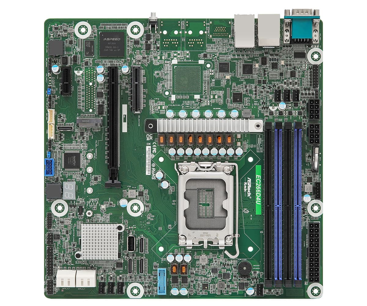 серверная материнская плата ASRock Rack EC266D4U