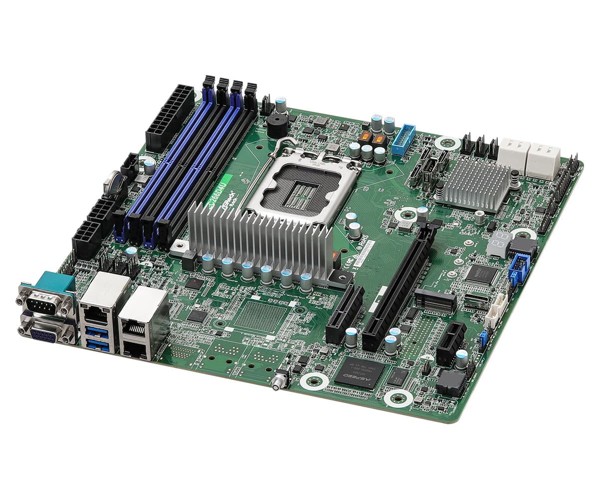 Внутренняя компоновка ASRock Rack EC266D4U