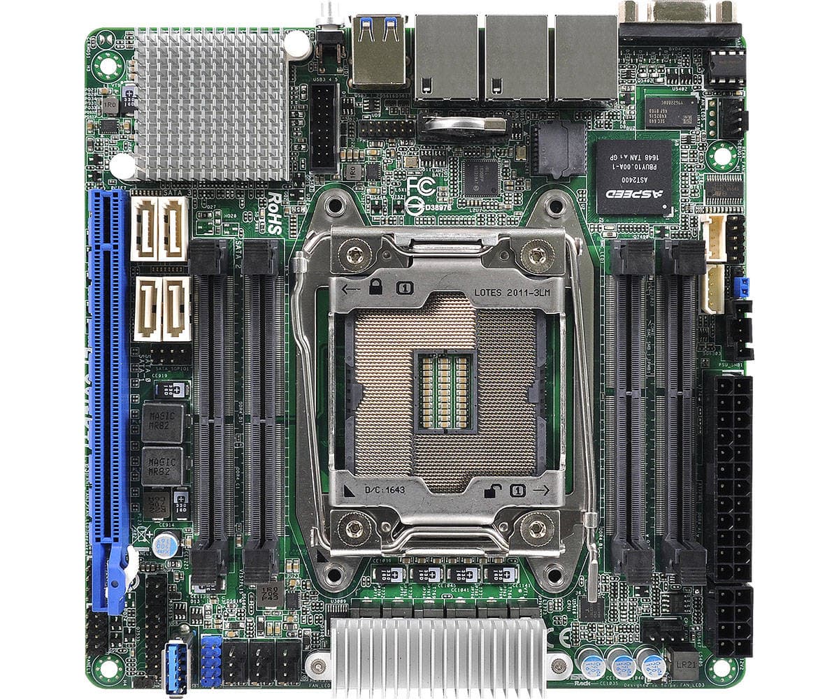 серверная материнская плата ASRock Rack EPC612D4I