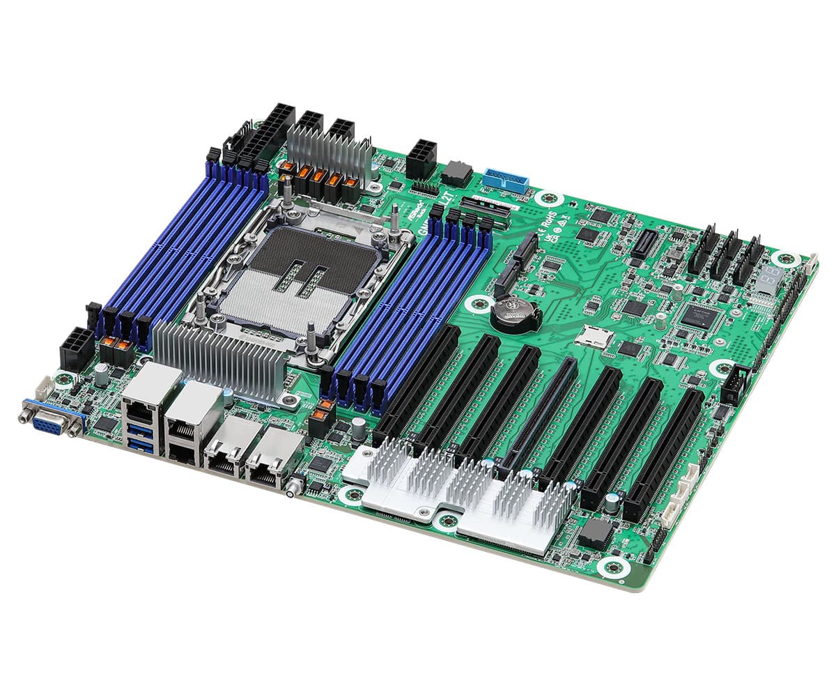 Внутренняя компоновка ASRock Rack GNRD8-2L2T