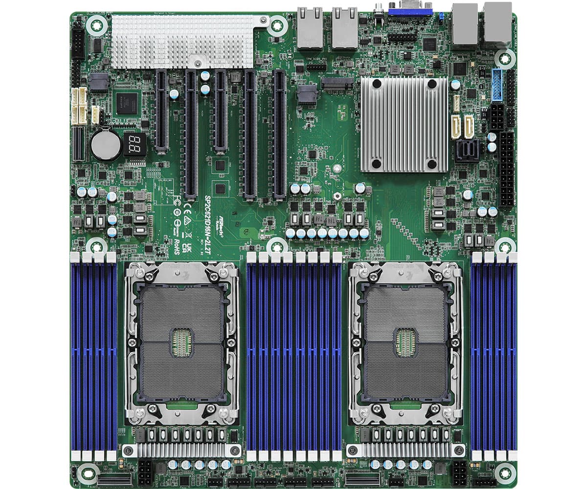 серверная материнская плата ASRock Rack SP2C621D16N-2L2T