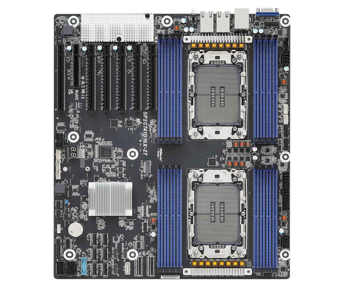 серверная материнская плата ASRock Rack SP2C741D16X-2T