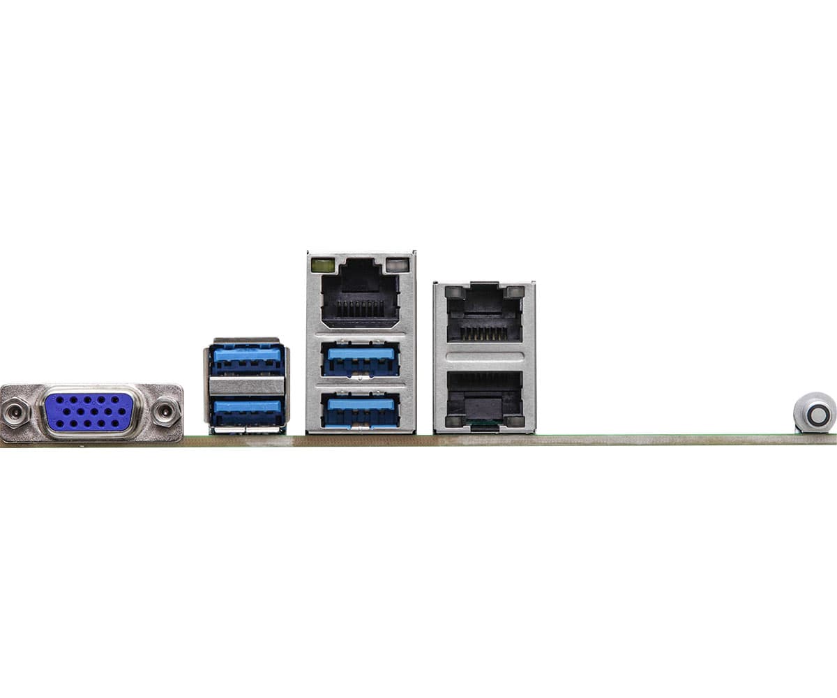 Накопители и задняя панель ASRock Rack SPC621D8
