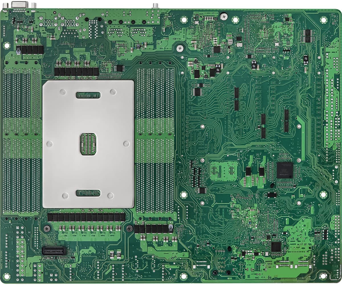 Слоты GPU и расширения ASRock Rack SPC621D8-2L2T