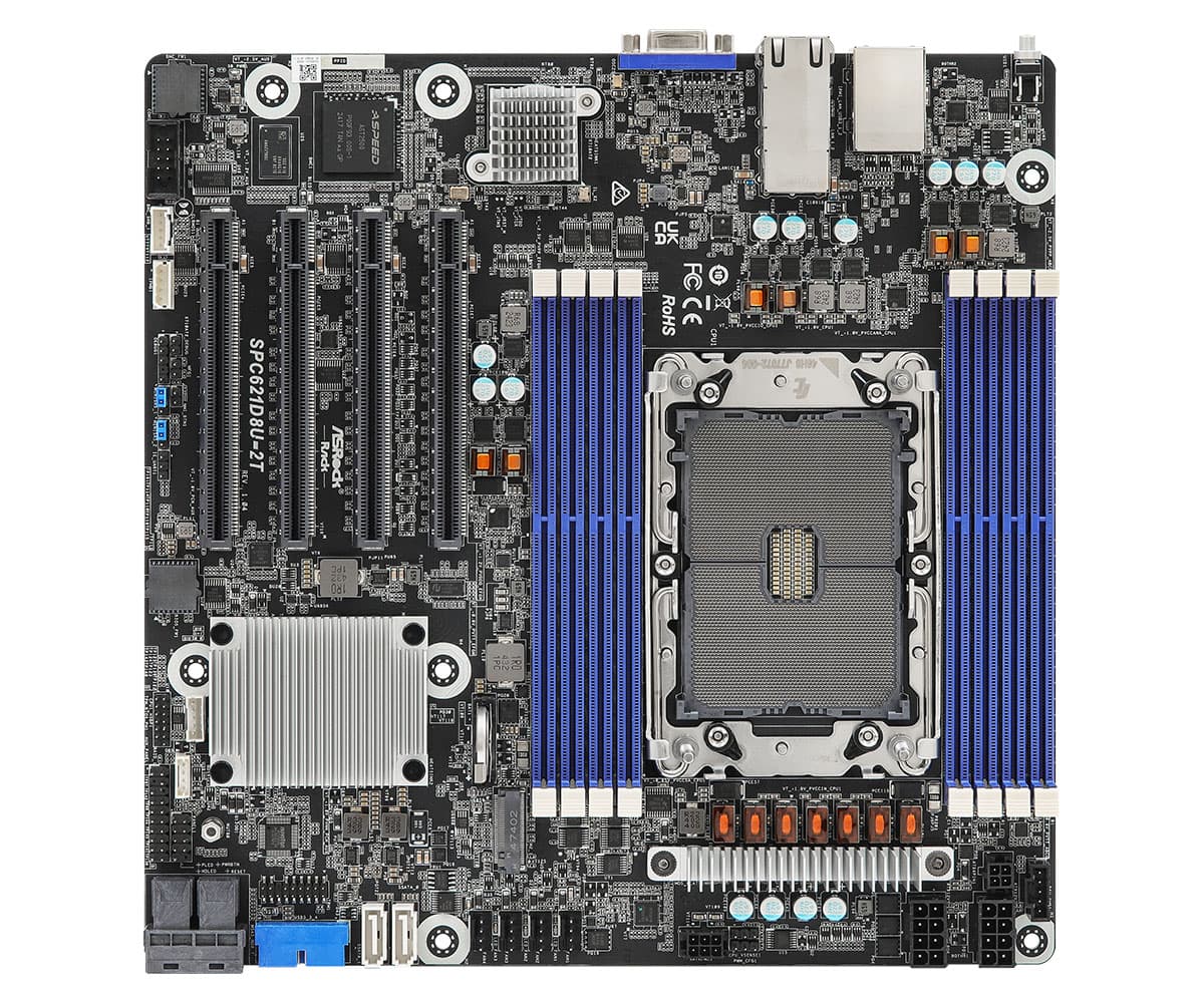 серверная материнская плата ASRock Rack SPC621D8U-2T