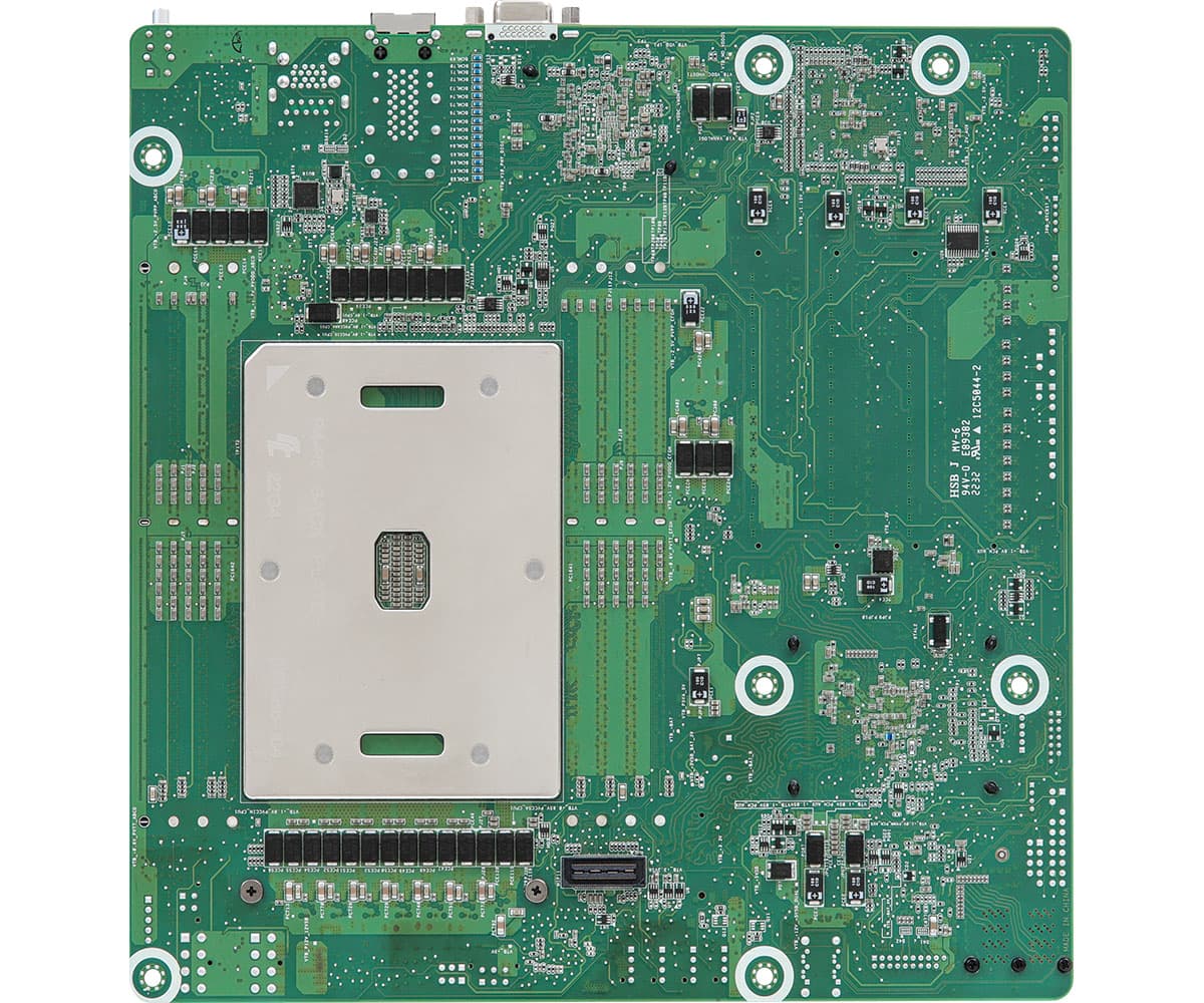 Слоты GPU и расширения ASRock Rack SPC621D8U-2T/BCM