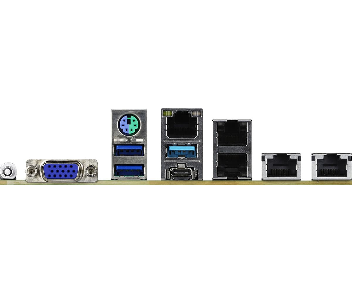 Накопители и задняя панель ASRock Rack TRX40D8-2N2T