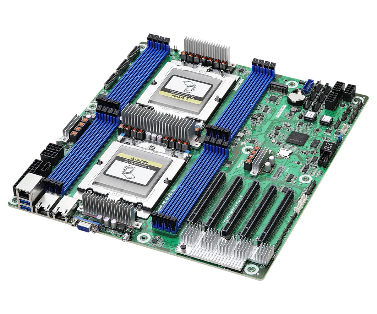 Внутренняя компоновка ASRock Rack TURIN2D16-2T