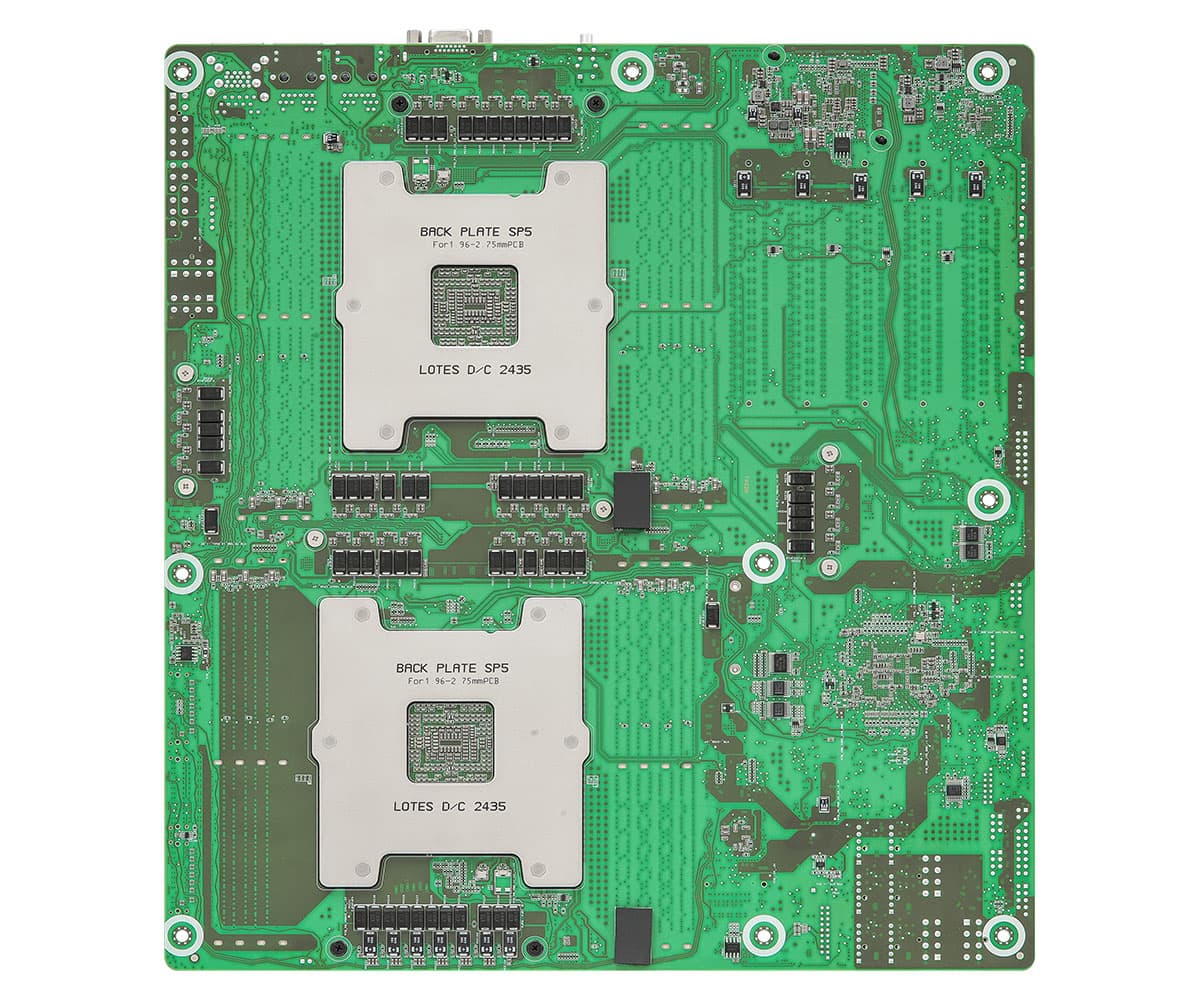 Слоты GPU и расширения ASRock Rack TURIN2D16-2T