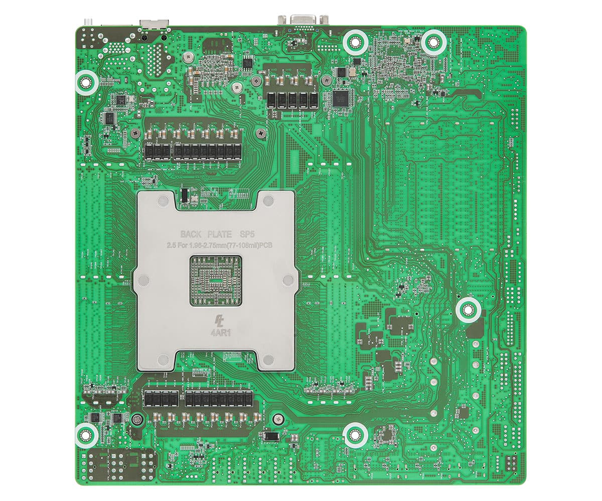 Слоты GPU и расширения ASRock Rack TURIND8UD-2T/X550