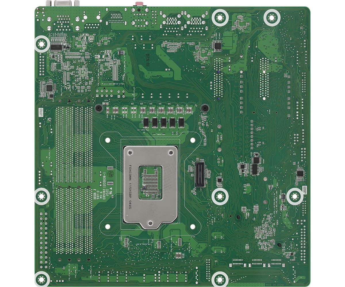 Слоты GPU и расширения ASRock Rack W480M WS
