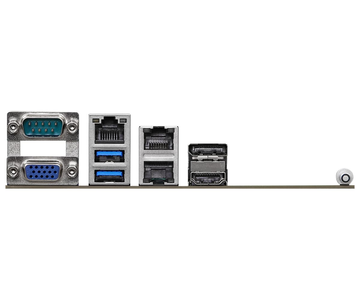 Накопители и задняя панель ASRock Rack W680D4U