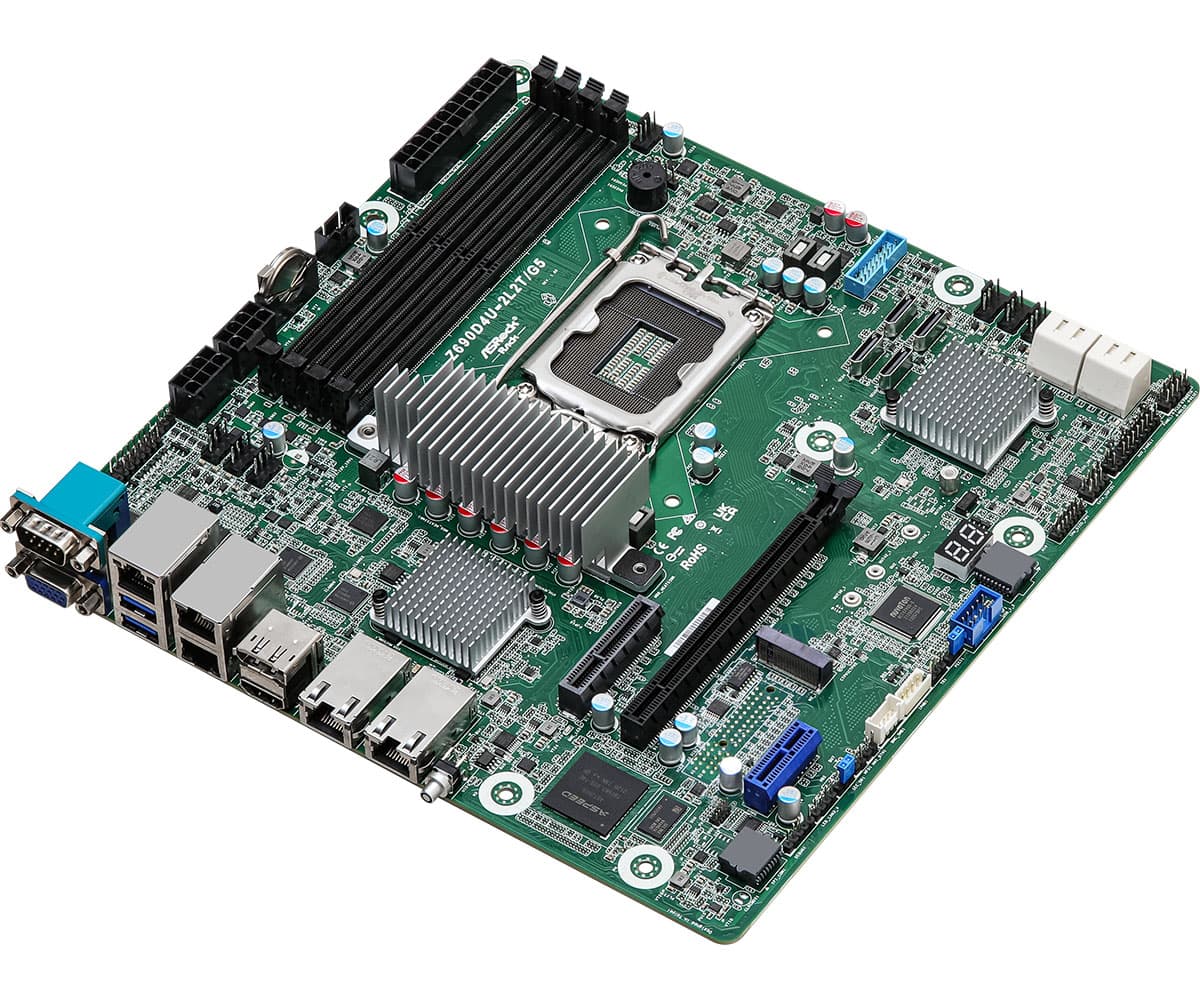 Внутренняя компоновка ASRock Rack Z690D4U-2L2T/G5