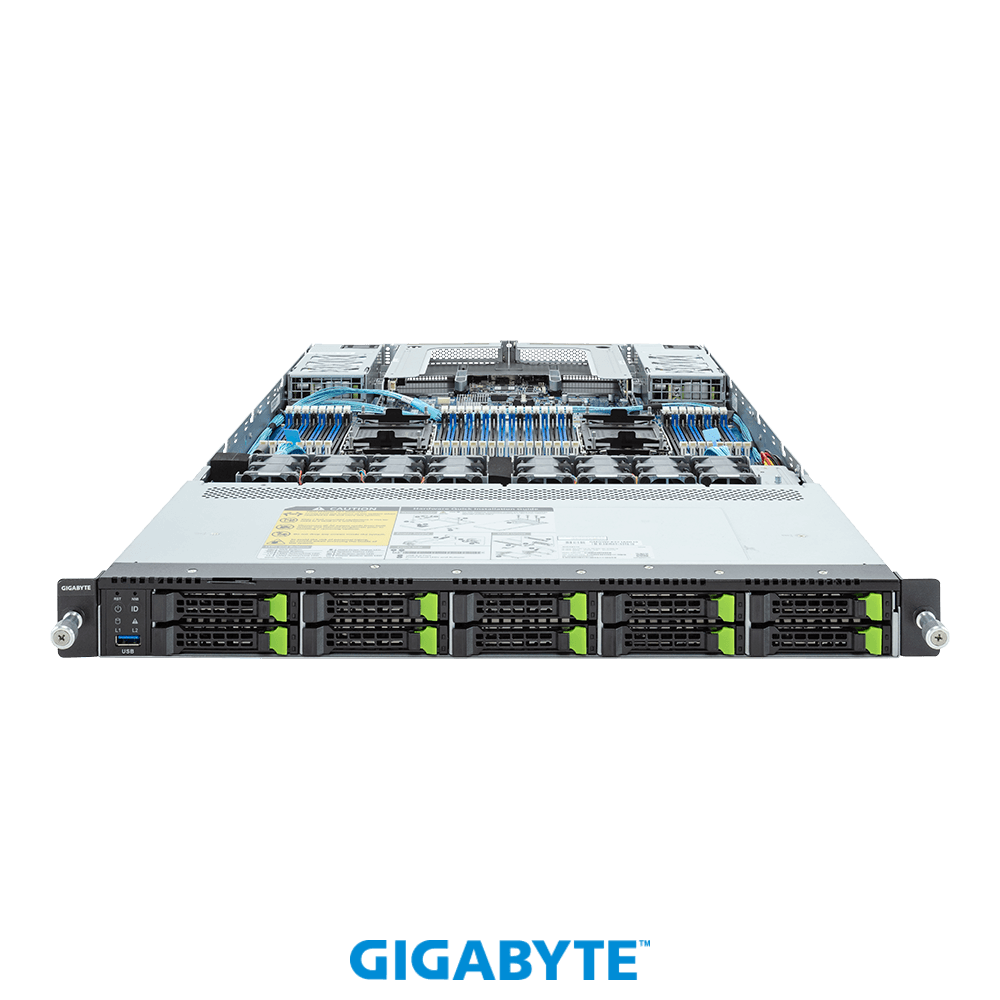 Внутренняя компоновка GIGABYTE R183-S94-AAH1