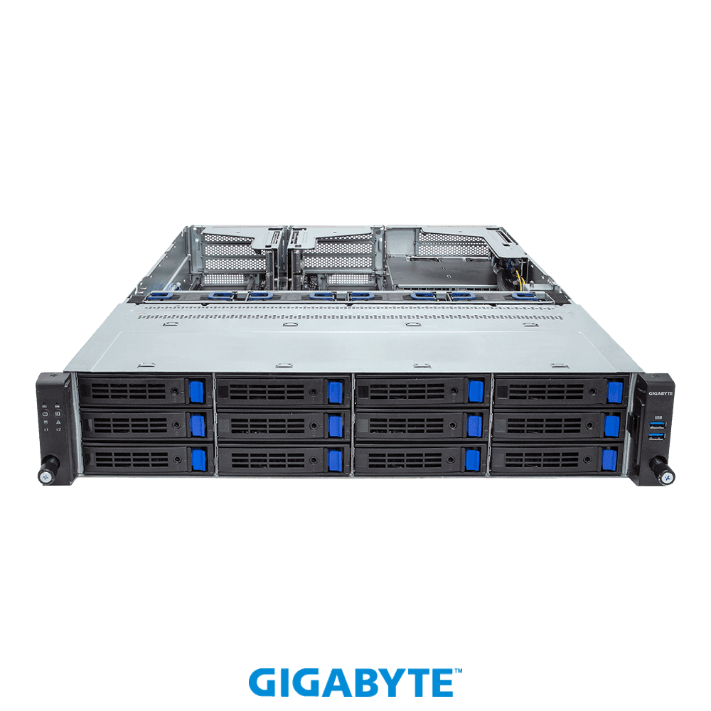Внутренняя компоновка GIGABYTE R263-S33-AAF1