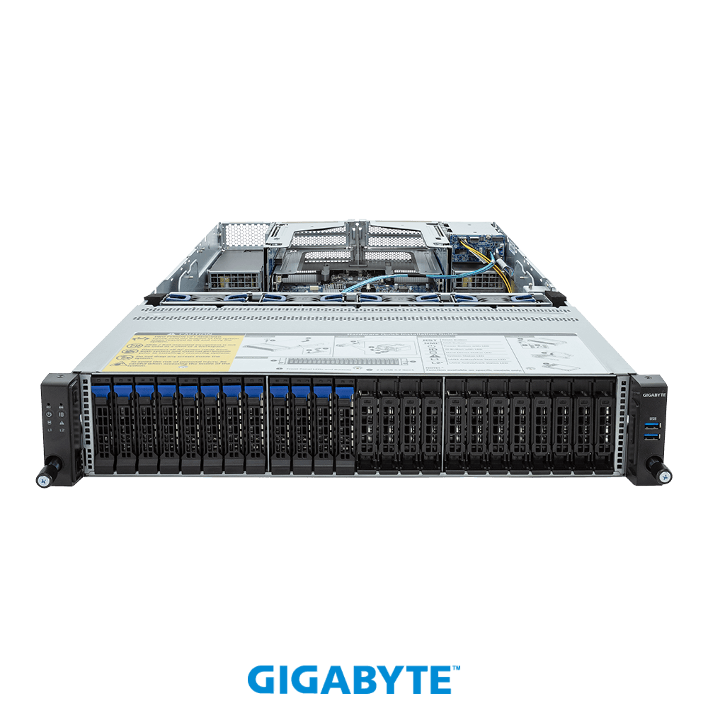 Внутренняя компоновка GIGABYTE R283-S95-AAH1