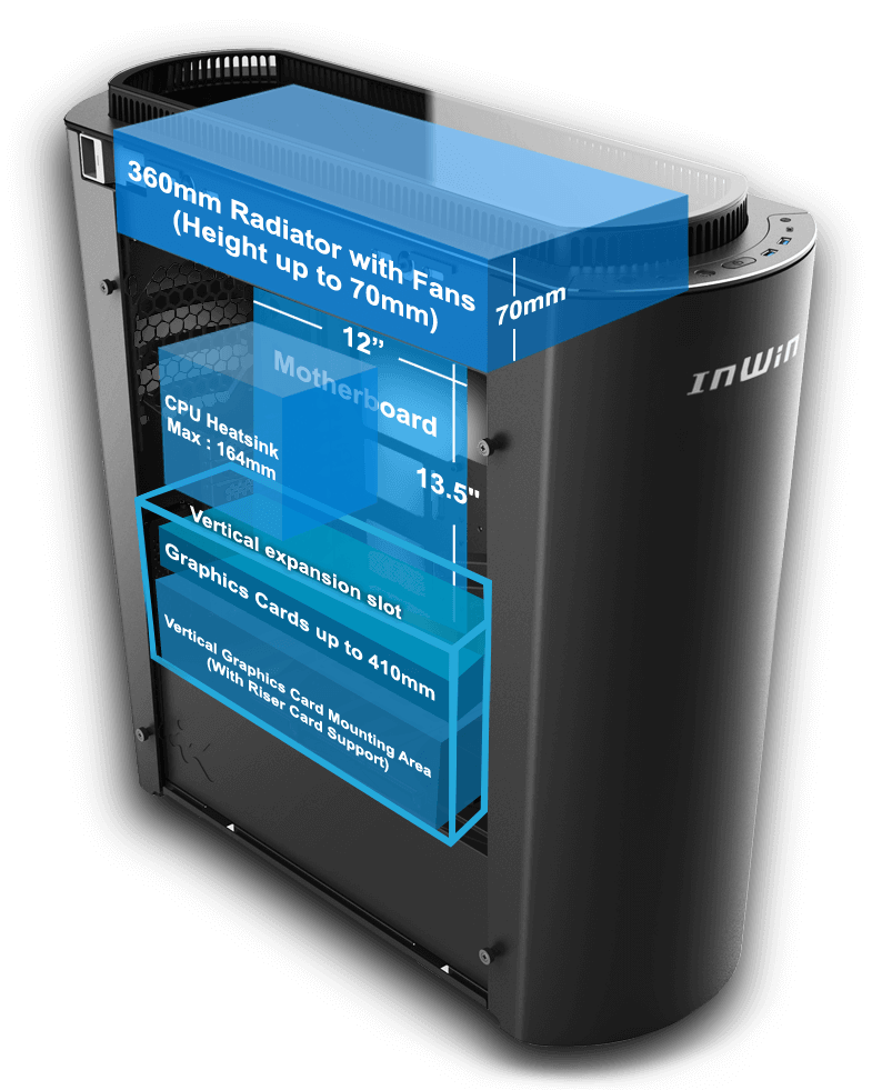 Компьютерный корпус InWin915