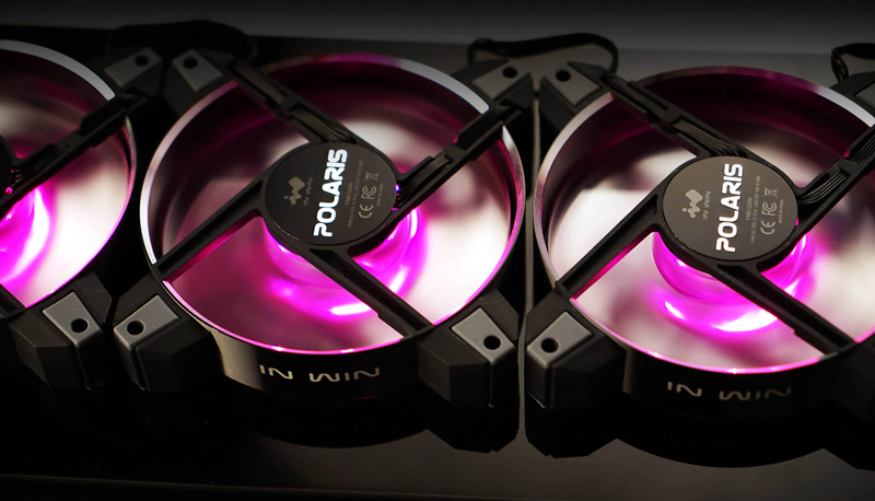 вентилятор InWin Polaris RGB Aluminium
